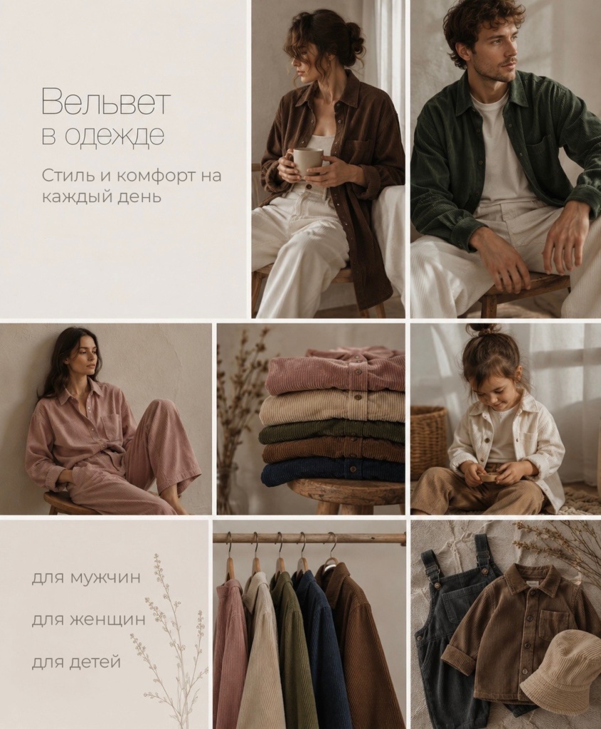вельвет для гардероба