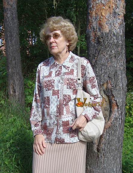 Блузка из штапеля