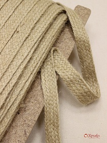 Тесьма плетеная, 22мм, джут-100%