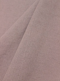 Полулен постельный с эффектом мятости цв.Лилово-кофейная дымка меланж, ш.2.15м, лен-30%, хлопок-70%