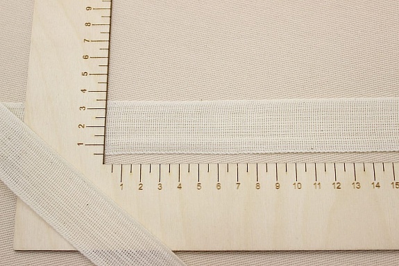 Лента тафтяная цв.суровый, ш.30мм, хлопок-100%