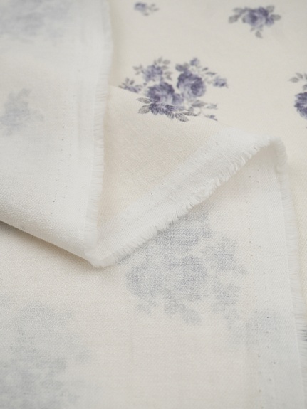 Хлопок Персик "Облачко роз", ш.2.5м, хлопок-100%, 130гр/м.кв