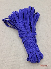 Резинка бельевая цв.Насыщенный васильково-фиолетовый, ш.6мм, 10м