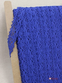 Кружево цв.василек, ш.32мм, хлопок-90%, п/э-10%, рис.199/23