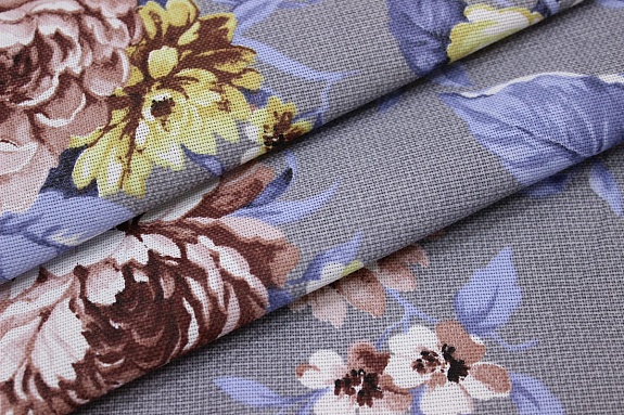 Рогожка "Чарующая красота", ш.1.5м, хлопок-100%, 165гр/м.кв