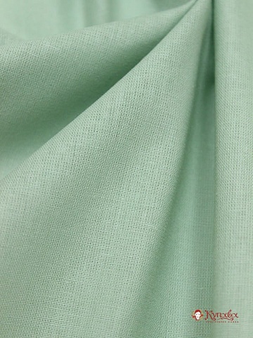 Поплин цв.Морозная мята, ш.2.2м, хлопок-100%, 110гр/м.кв