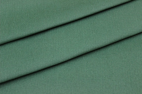 Микровельвет цв.Зеленый нефрит, СОРТ2, ш.1.47м, хлопок-100%, 180гр/м.кв