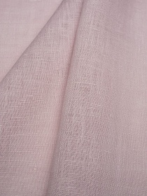 Лен сорочечный с эффектом мятости цв.Св.розово-сиреневый, ш.1.45м, лен-100%, 125гр/м.кв