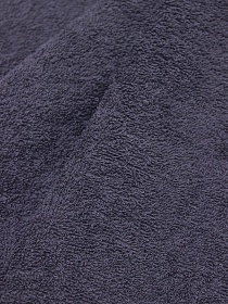 Махровая ткань цв.Темно-серый с фиолетовым оттенком-2, ш.1.5м, хлопок-100%, 350гр/м.кв