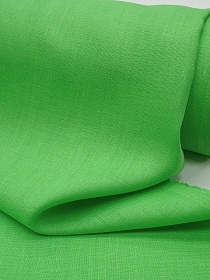 Лен костюмный с умягчением цв.Салатово-зеленый, ш.1.5м, лен-100%, 190гр/м.кв