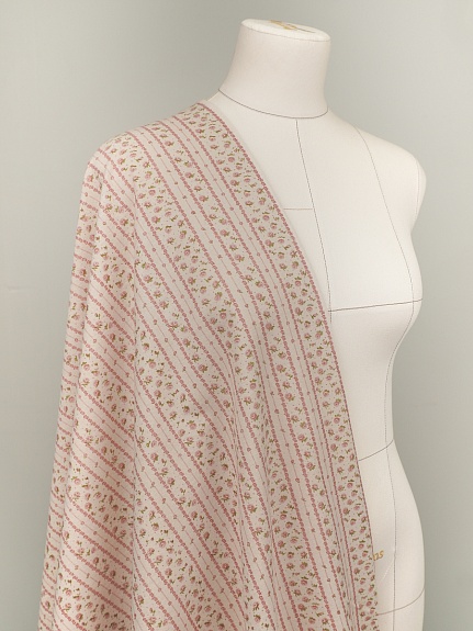 Теплый хлопок "Виржини" цв.бежево-молочный, ш.1.5м, хлопок-100%, 160гр/м.кв