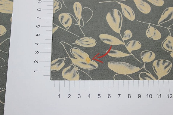 Штапель Премиум "Дыхание осени" цв.шалфей, СОРТ2, ш.1.46м, вискоза-100%, 115гр/м.кв