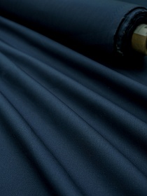 Импортный хлопок цв.Темно-синий, ш.1.55м, хлопок-100%, 115гр/м.кв