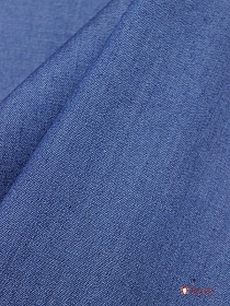 Сорочечная джинсовая ткань цв.Синий, ш.1.47м, хлопок-95%,п/э-5%, 137гр/м.кв