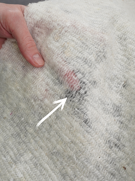 Холстопрошивное полотно, ш.0.75м, хлопок-100%, 180гр/м.кв