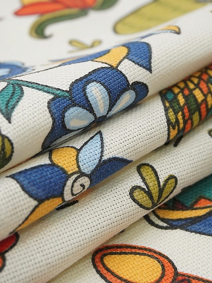 Рогожка "Русские забавы", ш.1.5м, хлопок-100%, 165гр/м.кв