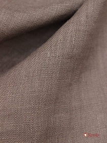 Лен сорочечный с эффектом мятости цв.Серо-сиреневый флер, ш.1.45м, лен-100%, 125гр/м.кв