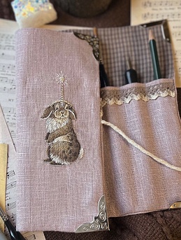 Льняной пенал