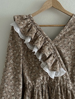 Платье из теплого хлопка "Сесилия"