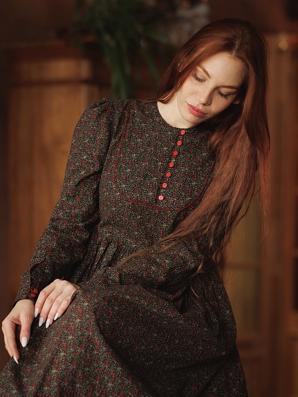 Платье из импортного хлопка "Ульяна"