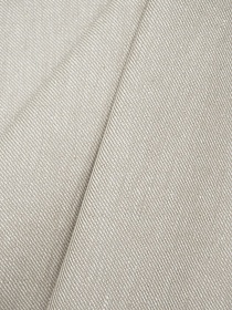 Полульняная саржа цв.Суровый, ш.1.5м, лен-50%, хлопок-50%, 245гр/м.кв