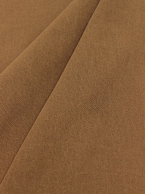 Мерный лоскут(ткань в отрезах)  Плательный хлопок цв.Светлый коричнево-горчичный, ш.1.47м, хлопок-100%, 150гр/м.кв