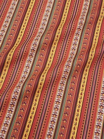 Перкаль "Милорада" цв.красно-терракотовый, ш.1.5м, хлопок-100%, 120гр/м.кв