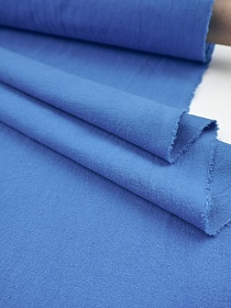 БРАК (цена снижена) Крапива Рами (Ramie) с хлопком цв.Темно-лазурный, ш.1.4м, крапива-50%, хлопок-50%, 180гр/м.кв