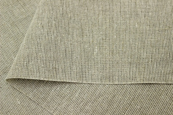 Мерный лоскут (ткань в отрезах) - Лен бортовка, ш.1.5м, лен-100%, 270гр/м.кв