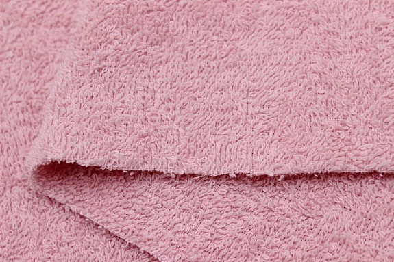 Махровая ткань цв.Светло-розовая дымка, ш.1.5м, хлопок-100%, 350гр/м.кв