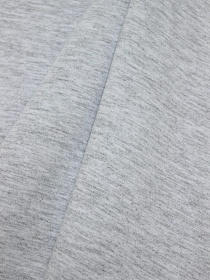 Кулирка цв.Св.серый меланж, ш.2,0м (1.00м*2, чулок), Карде, хл-95%, п/э-5%,140гр/м.кв