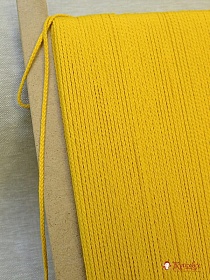 Шнур цв.желтый, D-3мм, хлопок-100%