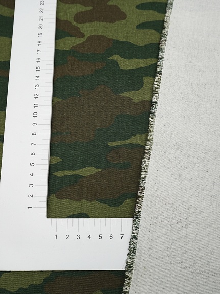 Саржа "Камуфляж", ВИД4, ш.1.5м, хлопок-100%, 250гр/м.кв