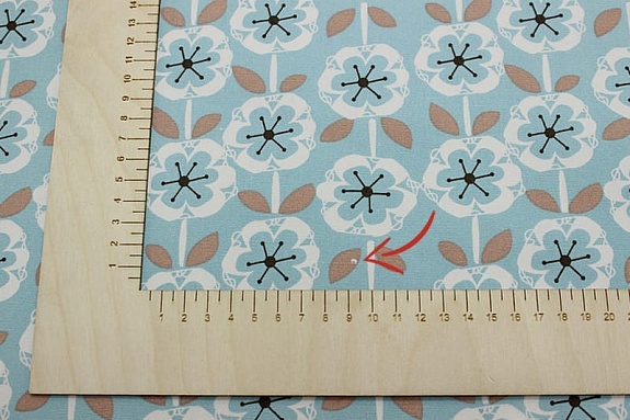 Интерьерный хлопок "Цветочная графика" цв.бирюза, ш.1.5м, хлопок-100%, 250гр/м.кв