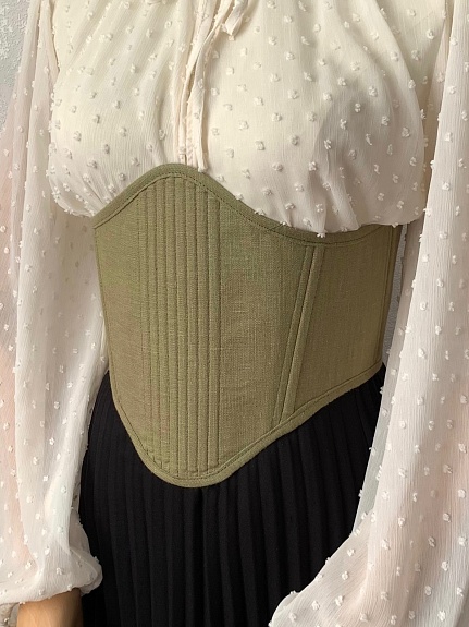 Корсет из полульна "Душистые травы"