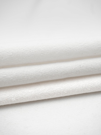 Крапива Рами (Ramie) с хлопком цв.Молочно-белый, ш.1.35м, крапива-50%, хлопок-50%