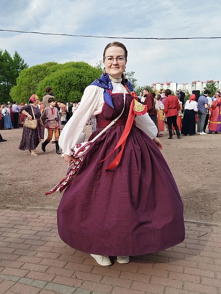 Народный сарафан