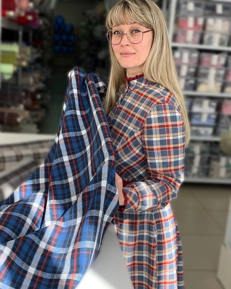 Платье из фуле
