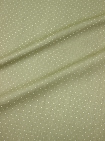 Сатин "Пшено на оливково-бежевом", ш.2.35м, хлопок-100%, 110гр/м.кв