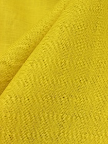 Лен костюмный цв.Темный желто-лимонный, ш.1.5м, лен-100%, 190гр/м.кв