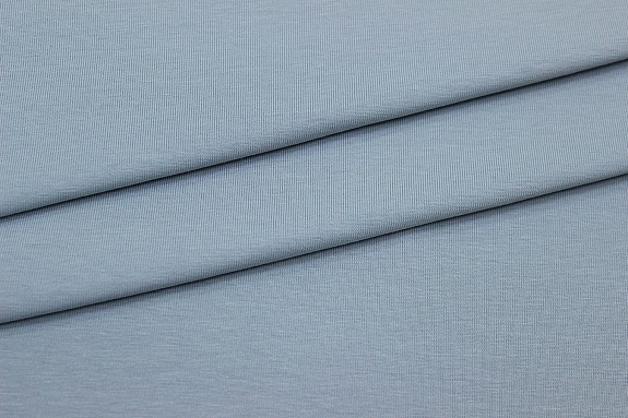 Футер 2-х нит. петля цв.Серо-голубой, ш.1.9м, Пенье, хл-94%, лайкра-6%, 270гр/м.кв