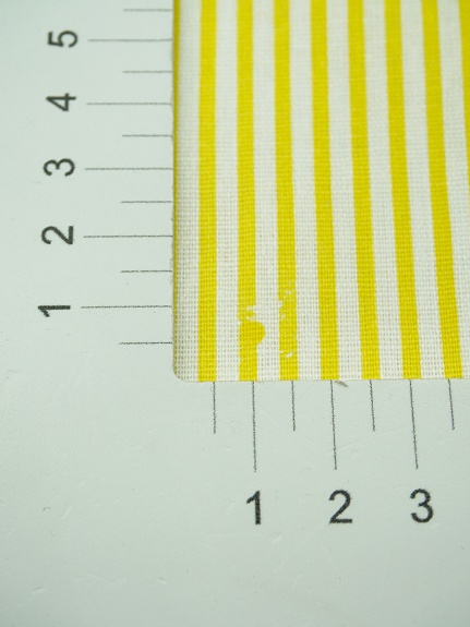 Бязь "Солнечно-желтая полоска", СОРТ2, ш.1.5м, хлопок-100%, 110гр/м.кв