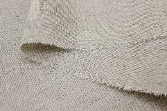Полулен цв.Суровый, ш.1.5м, лен-55%, хлопок-45%, 146гр/м.кв