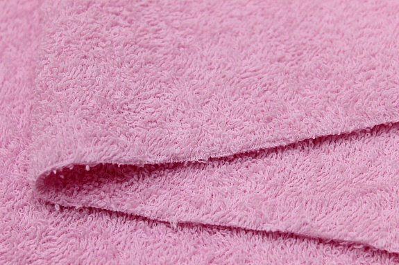Махровая ткань цв.Светло-розовый-2, ш.1.5м, хлопок-100%, 350гр/м.кв