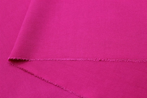 Плательная вискоза цв.Розовая фуксия, ш.1.45м, вискоза-100%, 200гр/м.кв