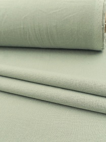 Полулен с умягчением цв.Морозная мята, ш.1.5м, лен-30%, хлопок-70%, 140гр/м.кв