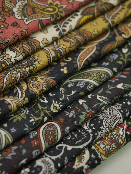 Набор тканей для рукоделия "Импортный хлопок: Восточное сияние", 45*30см, 8шт