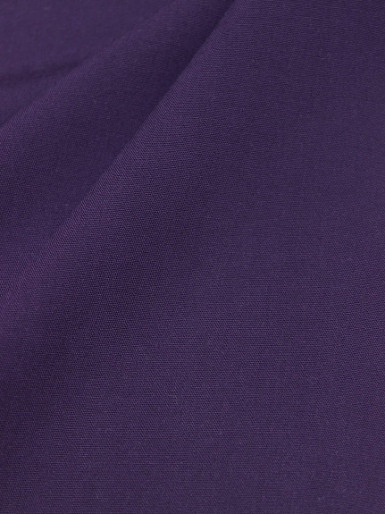 Штапель цв.Темно-фиолетовый, ш.1.45м, вискоза-100%, 110гр/м.кв 