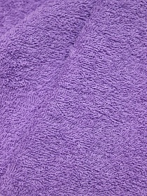 Махровая ткань цв.Св.сиреневый аметист-2, ш.1.5м, хлопок-100%, 350гр/м.кв