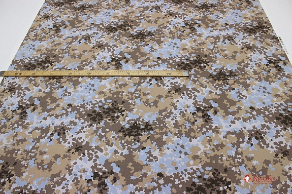 Саржа "Камуфляж" цв.коричневый, ВИД3, СОРТ2, ш.1.5м, хлопок-100%, 250гр/м.кв